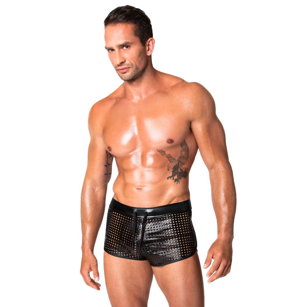 Noir handmade - H079 Korte broek - Zwart